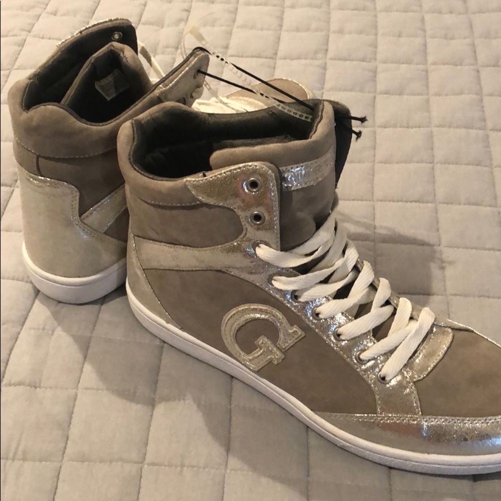 Guess high tops NWOT